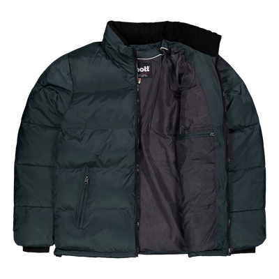 Jacket Zippe Col Haut Broderie Forest