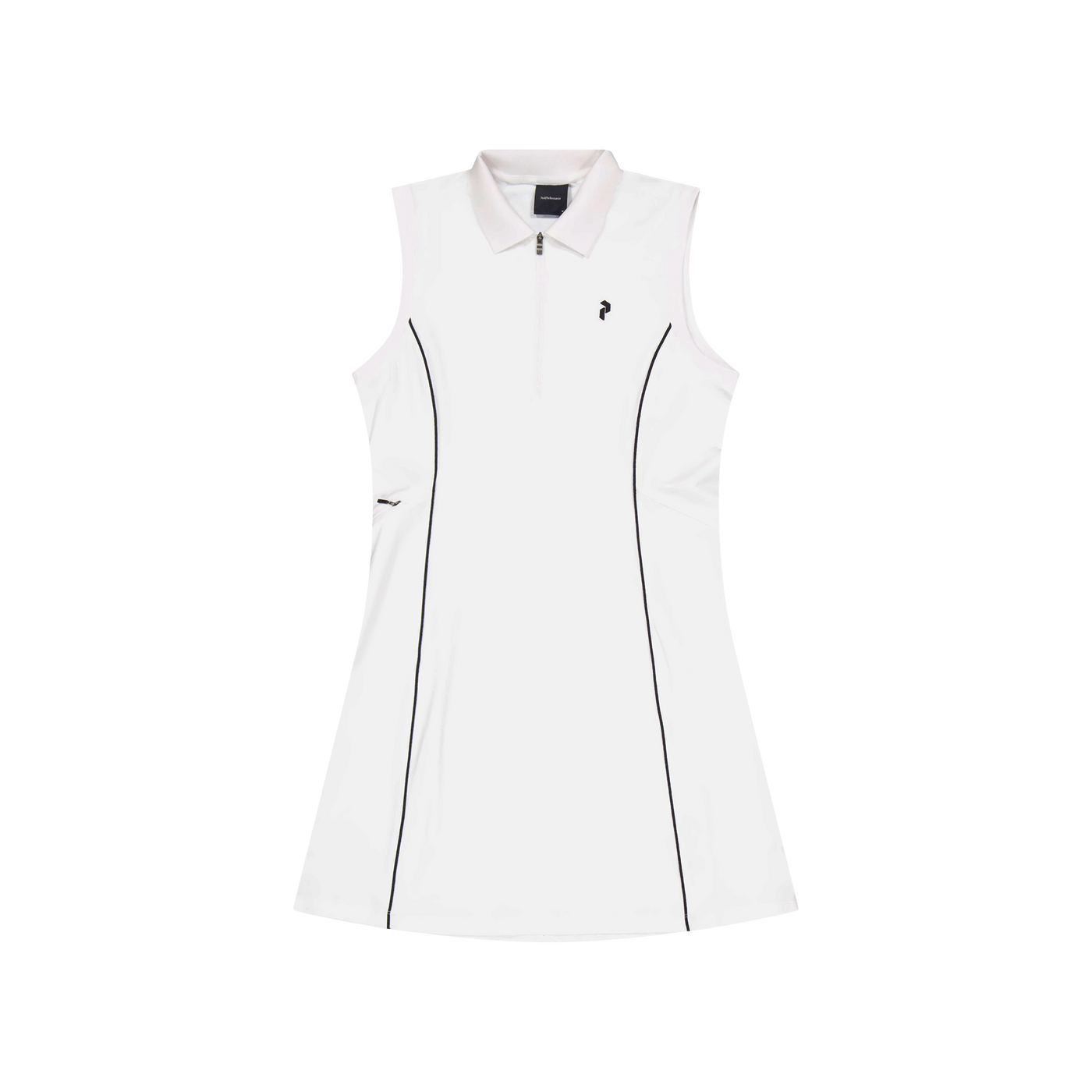 W Pique Dress White