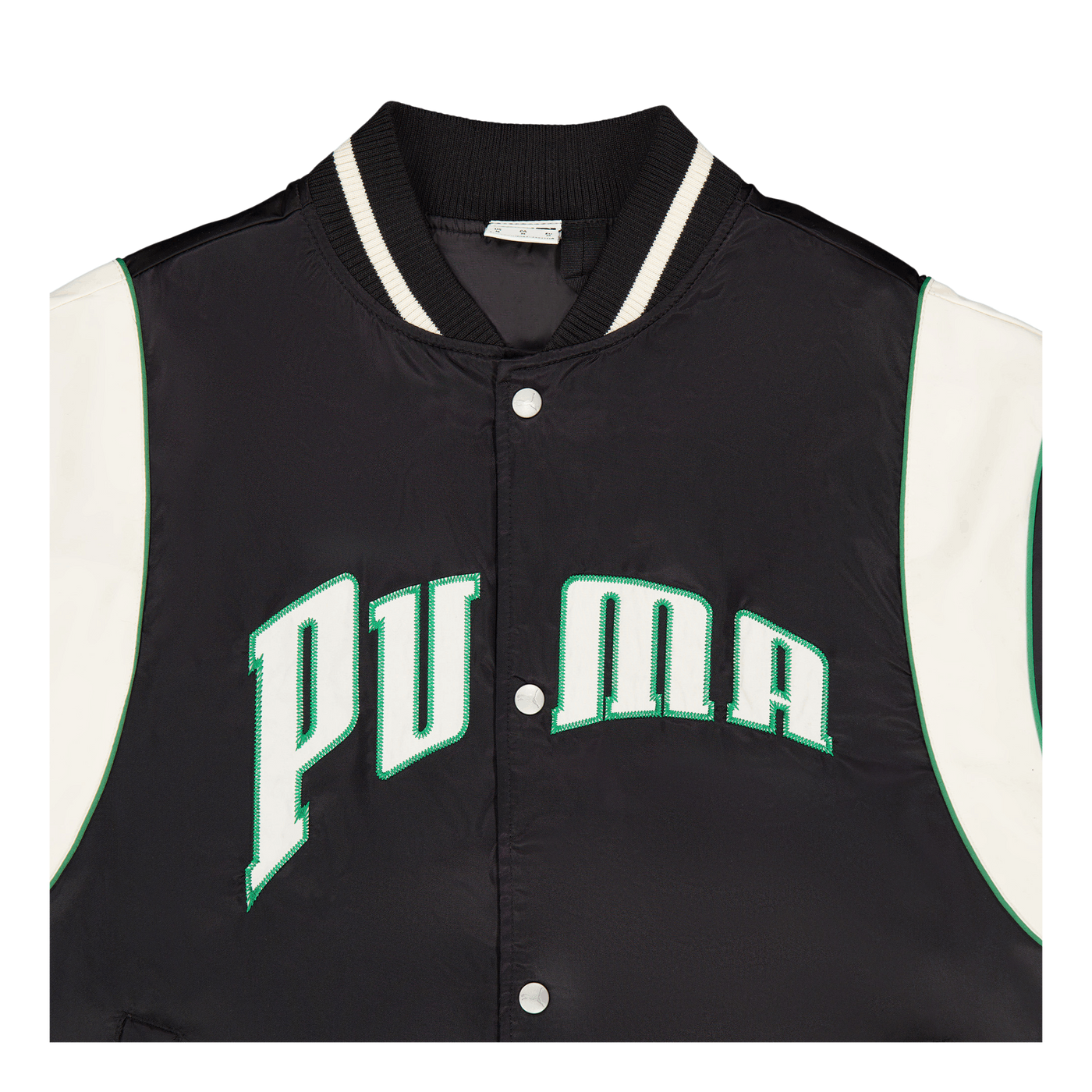 Puma Team Varsity Jacket Black