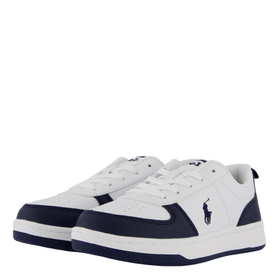 Polo Court Ii C-white Tumbled/navy