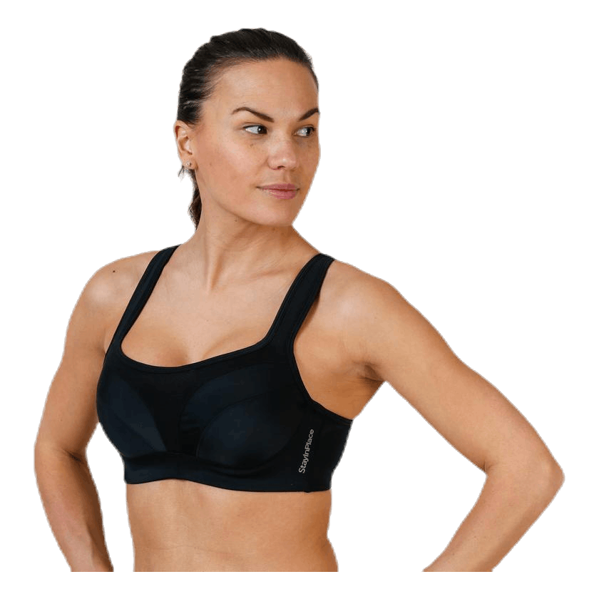 High Support Sports Bra H Black