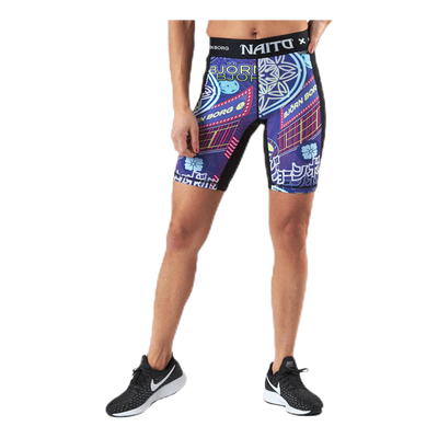 Carly Bike Shorts Patterned