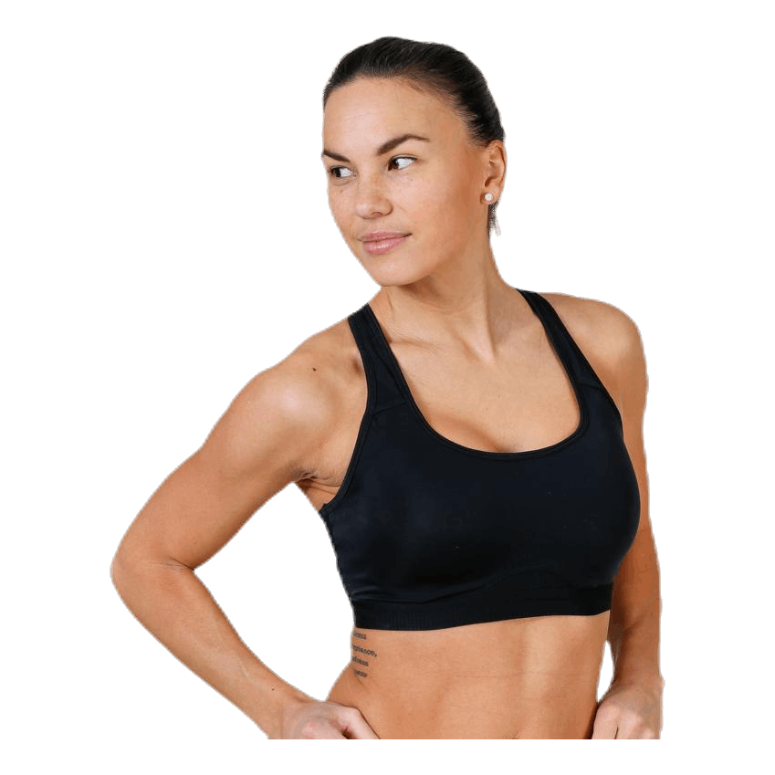 Glaring Sports Bra Black