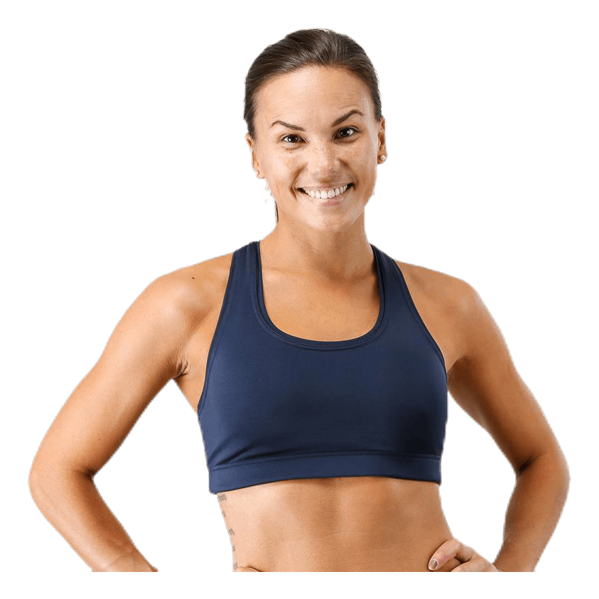 Iconic Wool Sports Bra Blue