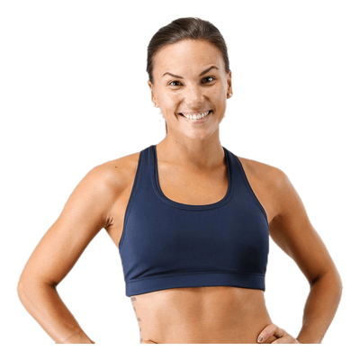 Iconic Wool Sports Bra Blue