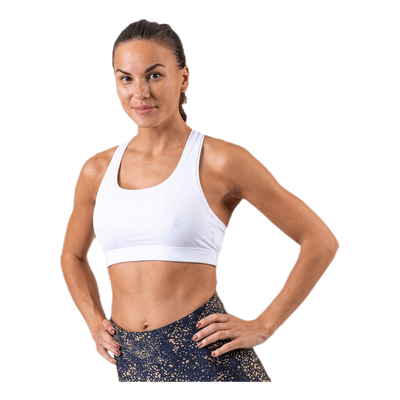 Iconic Sports Bra White