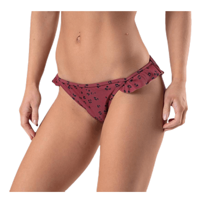 Wikolia Frill Brief Patterned/Red