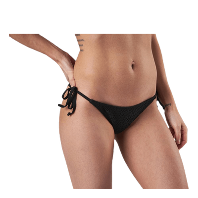 Kalani Crochet Tie Tanga Black