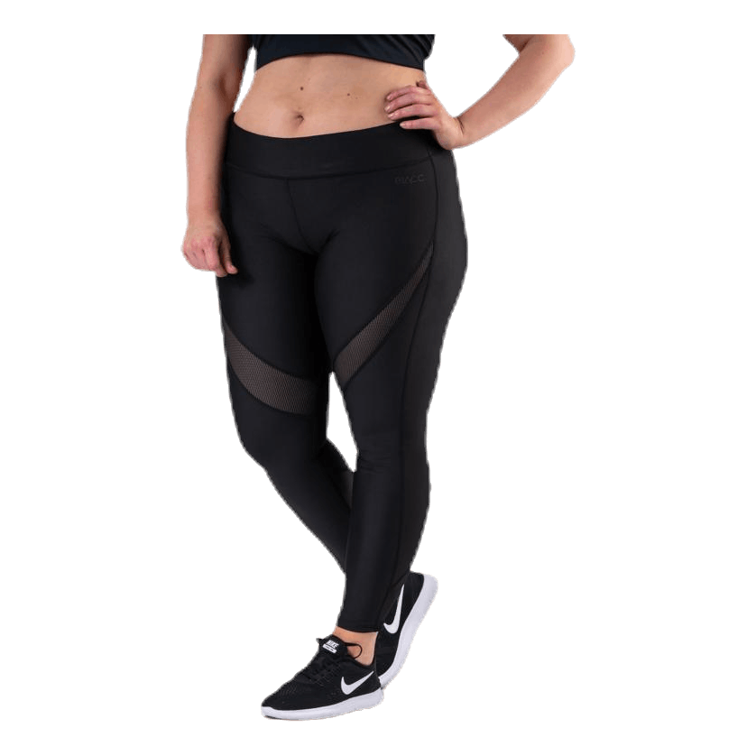 Speed Plus Size Tights Black