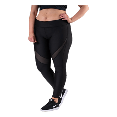 Speed Plus Size Tights Black