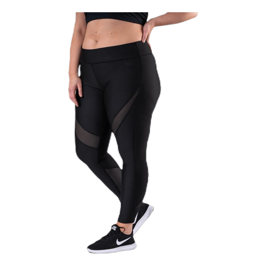 Speed Plus Size Tights Black