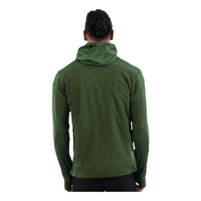 Hood Jacket Fleece Green
