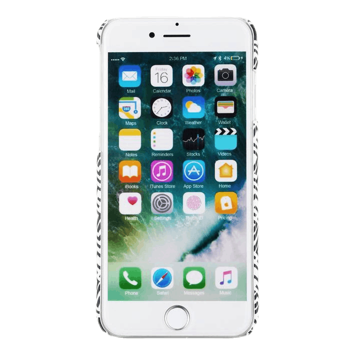 Paris Phone Case iPhone 6/6s/7/8 White/Black