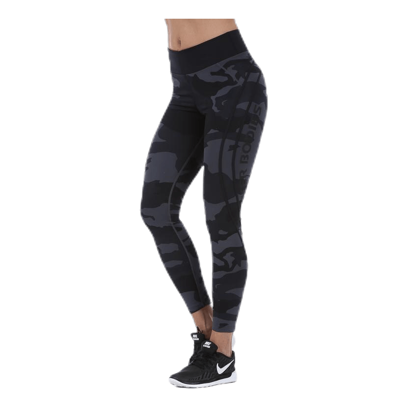 Camo High Tights Black