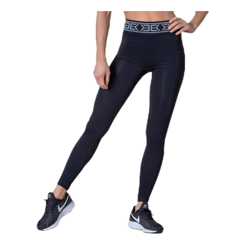 Rib Seamless Legging Black