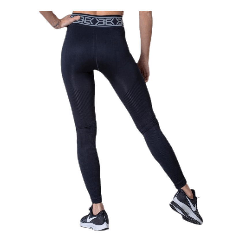 Rib Seamless Legging Black