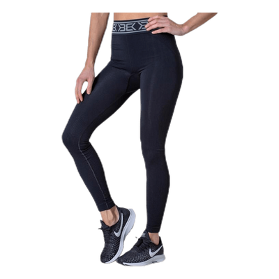 Rib Seamless Legging Black