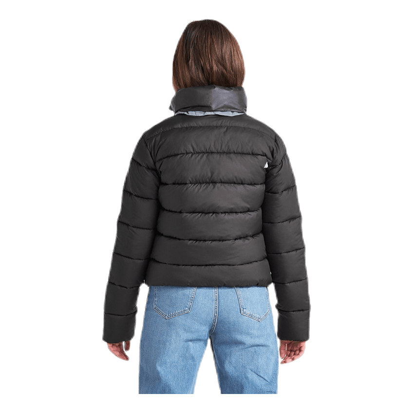 Rose Girls Puff Jacket Black