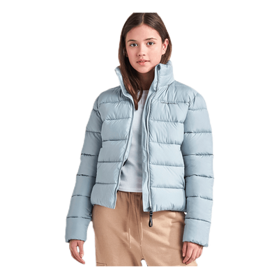 Rose Girls Puff Jacket Blue