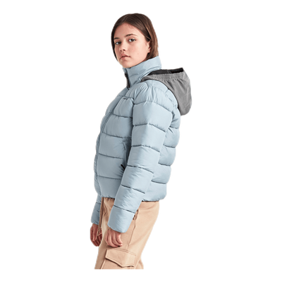 Rose Girls Puff Jacket Blue