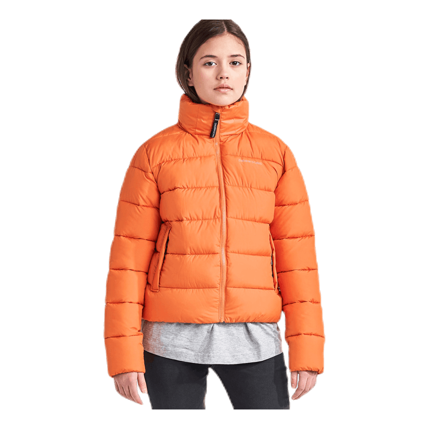 Rose Girls Puff Jacket Orange