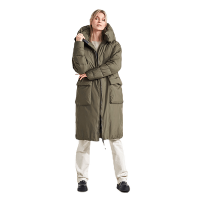 Melina Puff Coat Green