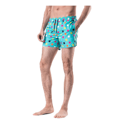 Big Dot Swim Shorts Green