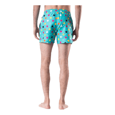 Big Dot Swim Shorts Green