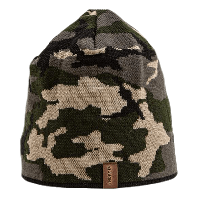 Camo Hat Patterned/Green