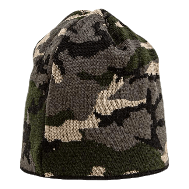 Camo Hat Patterned/Green