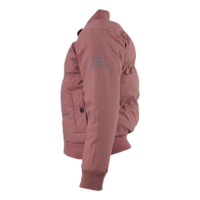 Junior Baffle Varsity Bomber Pink