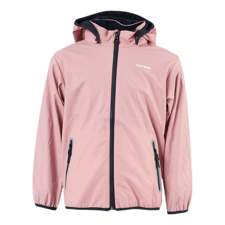 Aktiv Fleece-Lined Rain Jacket Pink