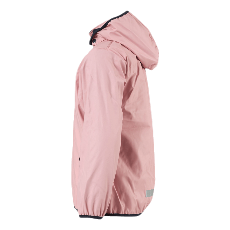 Aktiv Fleece-Lined Rain Jacket Pink