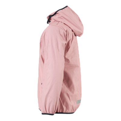 Aktiv Fleece-Lined Rain Jacket Pink