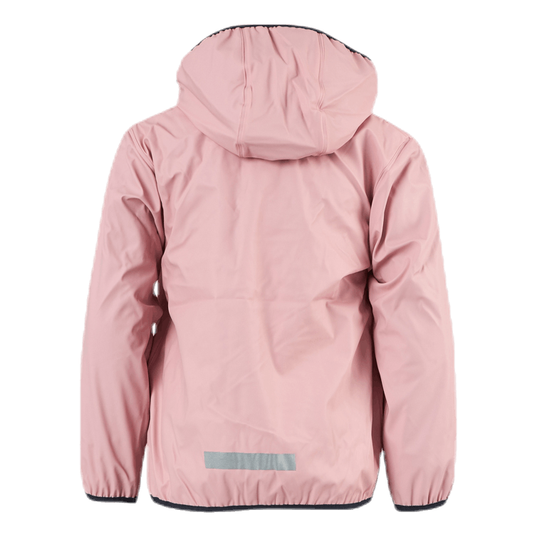 Aktiv Fleece-Lined Rain Jacket Pink