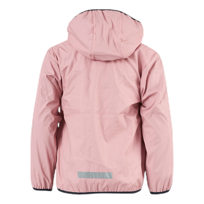 Aktiv Fleece-Lined Rain Jacket Pink