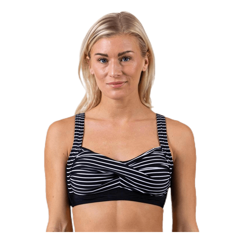 Wild In Stripes Kanters Twisted Top White/Black