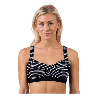 Wild In Stripes Kanters Twisted Top White/Black