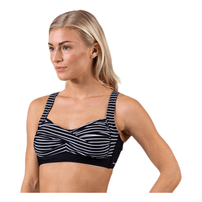 Wild In Stripes Kanters Twisted Top White/Black