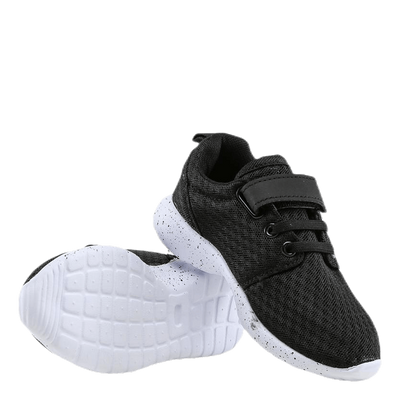 Junior Sport shoe velcro, Altaf Black