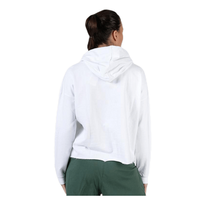 Sweat Hood, Logo Biba White