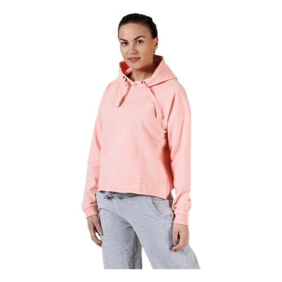 Sweat Hood, Logo Biba Pink