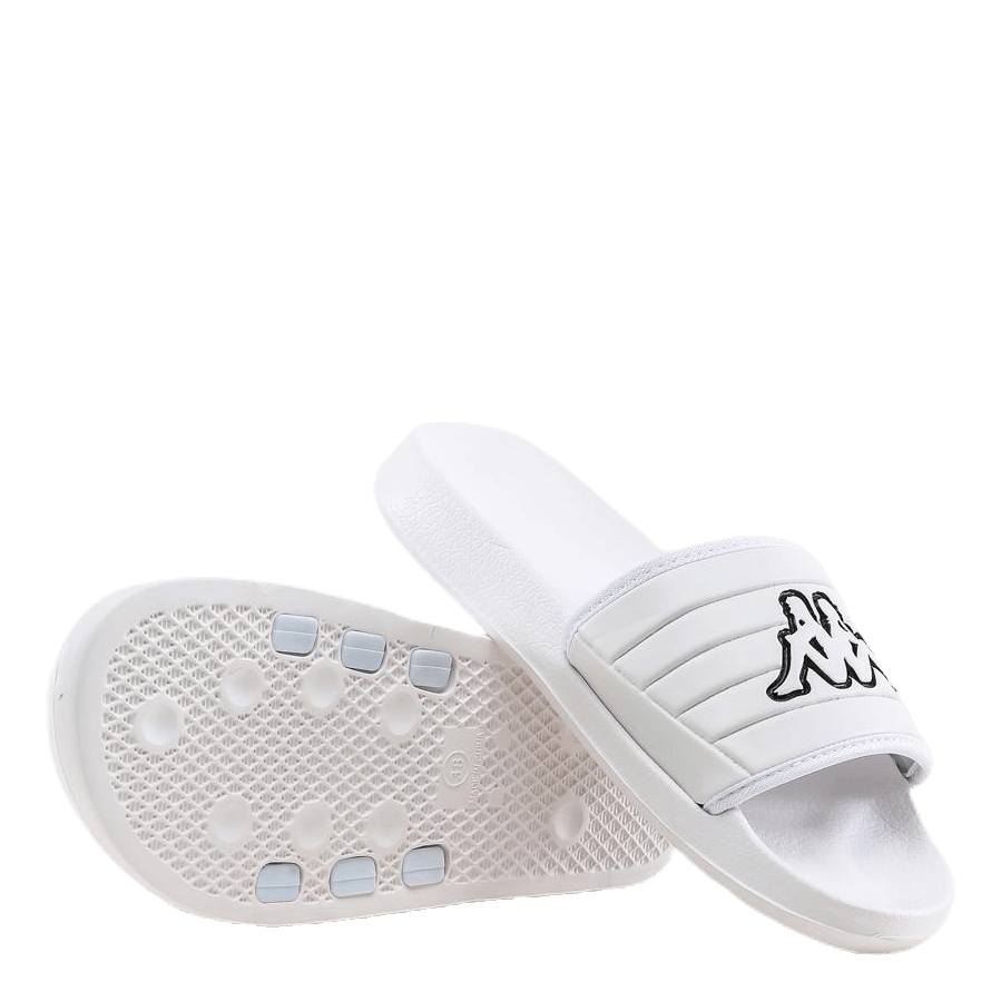 Shower Slipper Lablo White/Black