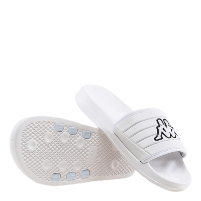 Shower Slipper Lablo White/Black