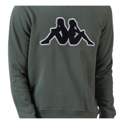 Sweat RN, Logo Airivit Black/Green