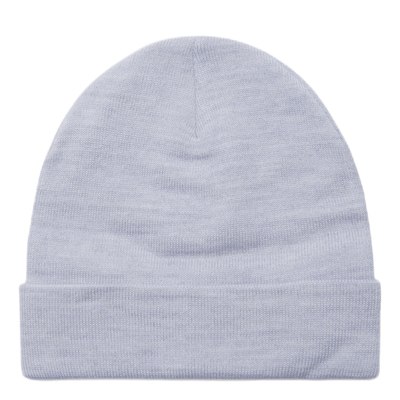 Logo Beanie Cap Gray