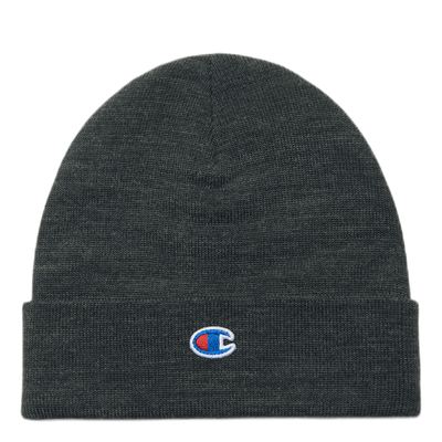 Logo Beanie Cap Gray