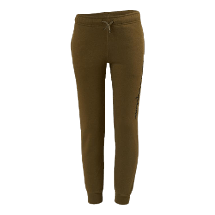 Rib Cuff Pants Junior Green