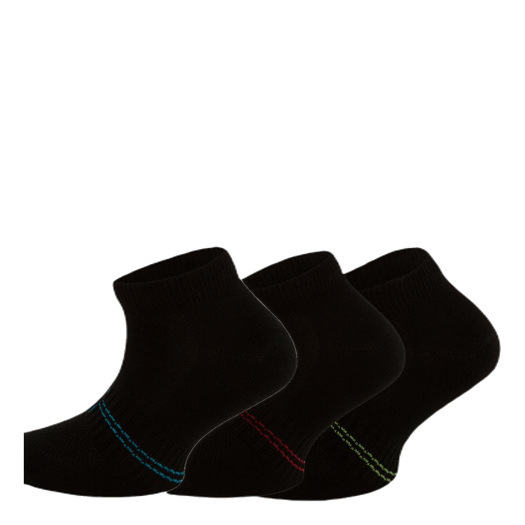 3-Pack Kids Basic Socks - Yogi Black