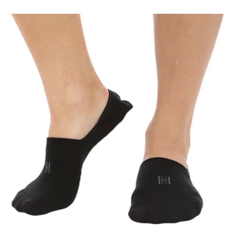 Scarlett 2-pack Invisible Sock Lady Black